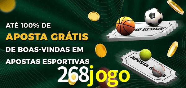 268jogo Ate 100% de Aposta Gratis
