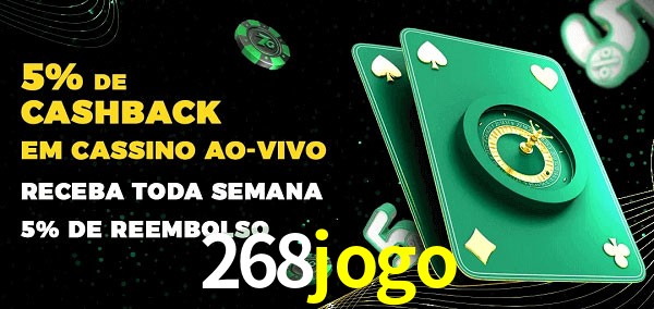 Promoções do cassino ao Vivo 268jogo